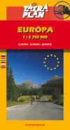 Automapa Európa 1:3 750 000