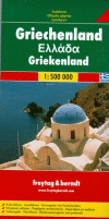 Grécko 1/500 000 automapa