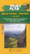Malá Fatra - Vrátna 2506 1/25 000 turistická mapa