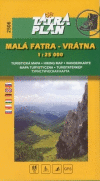 Malá Fatra - Vrátna 2506 1/25 000 turistická mapa Malá Fatra - Vrátna 2506 1/25 000 turistická mapa