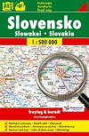 Slovensko mapa 1:500 000 cestujeme bez brýli Slovensko mapa 1:500 000 cestujeme bez brýli