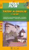 Turistická mapa - Tatry a okolie 1/100 000 Turistická mapa - Tatry a okolie 1/100 000