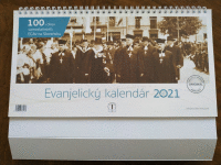 Detail Evanjelický stolový kalendár 2021