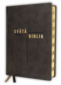 Detail Svätá Biblia Roháčkov preklad, tmavohnedá, rodinný formát