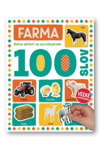 Detail Farma kniha aktivít so samolepkami