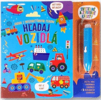 Detail Hľadaj vozidlá - Kniha s interaktívnym perom