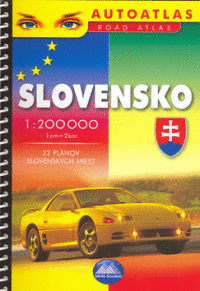 Detail Autoatlas Slovensko 1:200 000