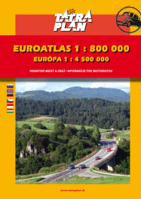 Detail Autoatlas Euroatlas 1:800 000/1:4 500 000