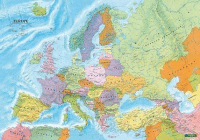 Európa nástenná mapa politická 1:6 mil.