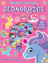 Detail Jednorožce - Blýskavé samolepky
