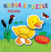 Detail Kniha s puzzle káčatko