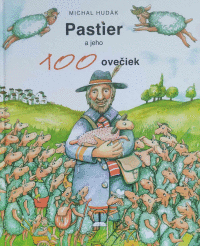 Detail Pastier a jeho 100 ovečiek