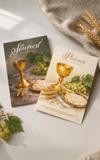 Slávnostné prianie a slávnostná pozvánka - Konfirmácia