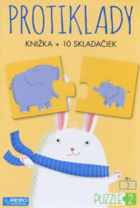 Detail Protiklady - knižka + 10 skladačiek