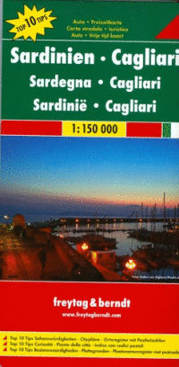 Detail Sardínia - Cagliari - mapa 1:150T FB