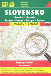 Slovensko 1:150 000 1:4 000 000 (Autoatlas)