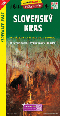 Detail Slovenský kras mapa 1108
