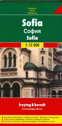Detail Sofia 1:12 000 (Mapa mesta)