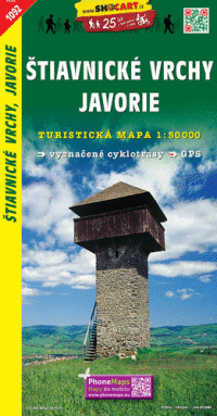 Detail Štiavnické vrchy Javorie