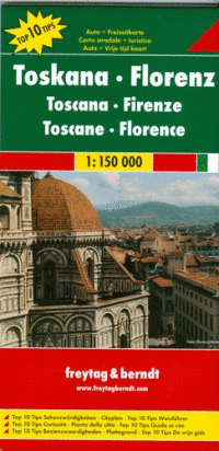 Detail Toskánsko - Florencia - mapa 1:150T FB